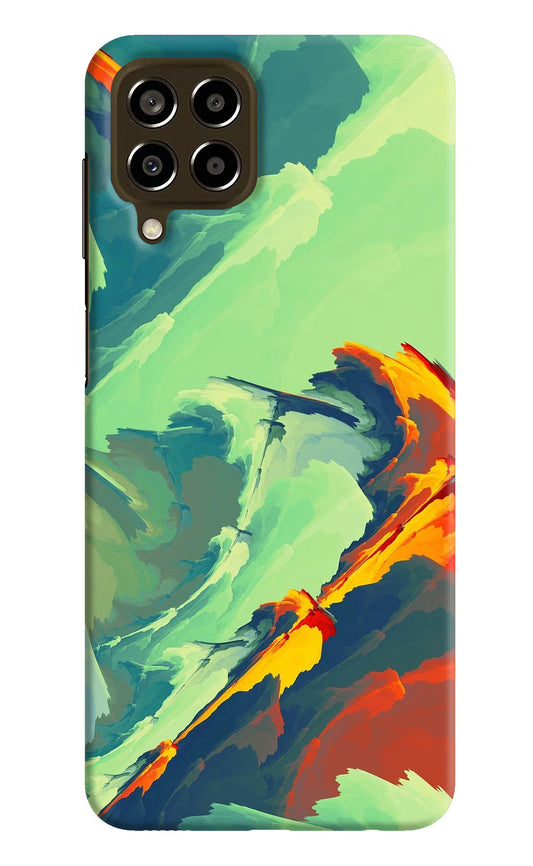 Paint Art Samsung M33 5G Hard Case Back Cover by Casekaro