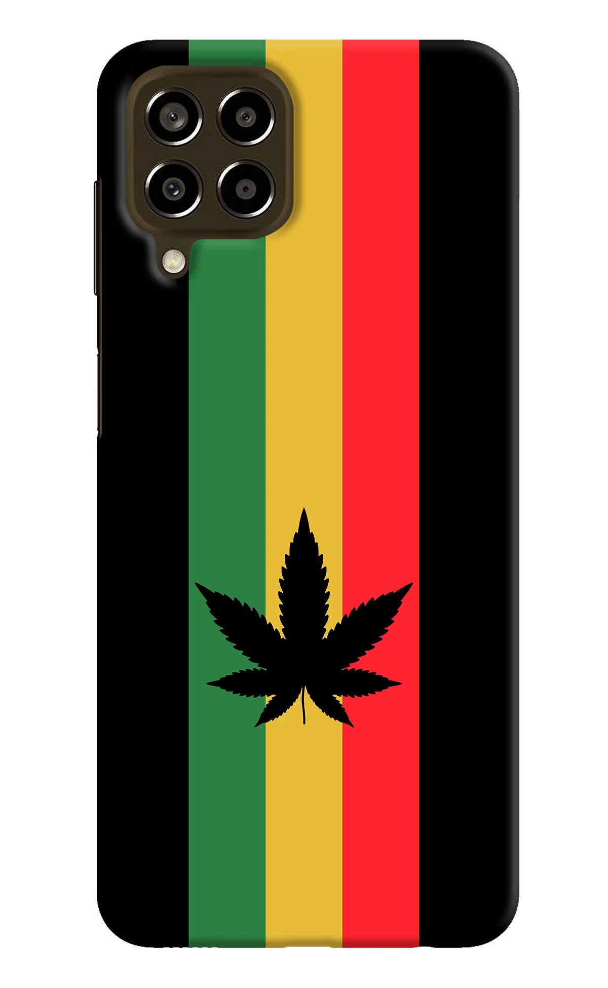 Weed Flag Samsung M33 5G Hard Case Back Cover by Casekaro