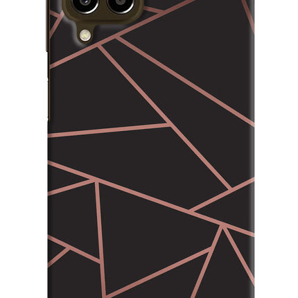 Geometric Pattern Samsung M33 5G Hard Case Back Cover by Casekaro