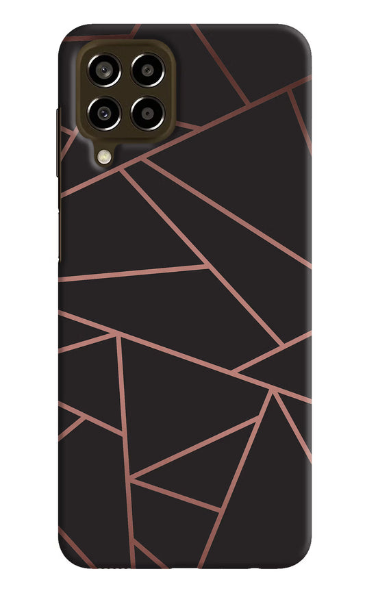 Geometric Pattern Samsung M33 5G Hard Case Back Cover by Casekaro