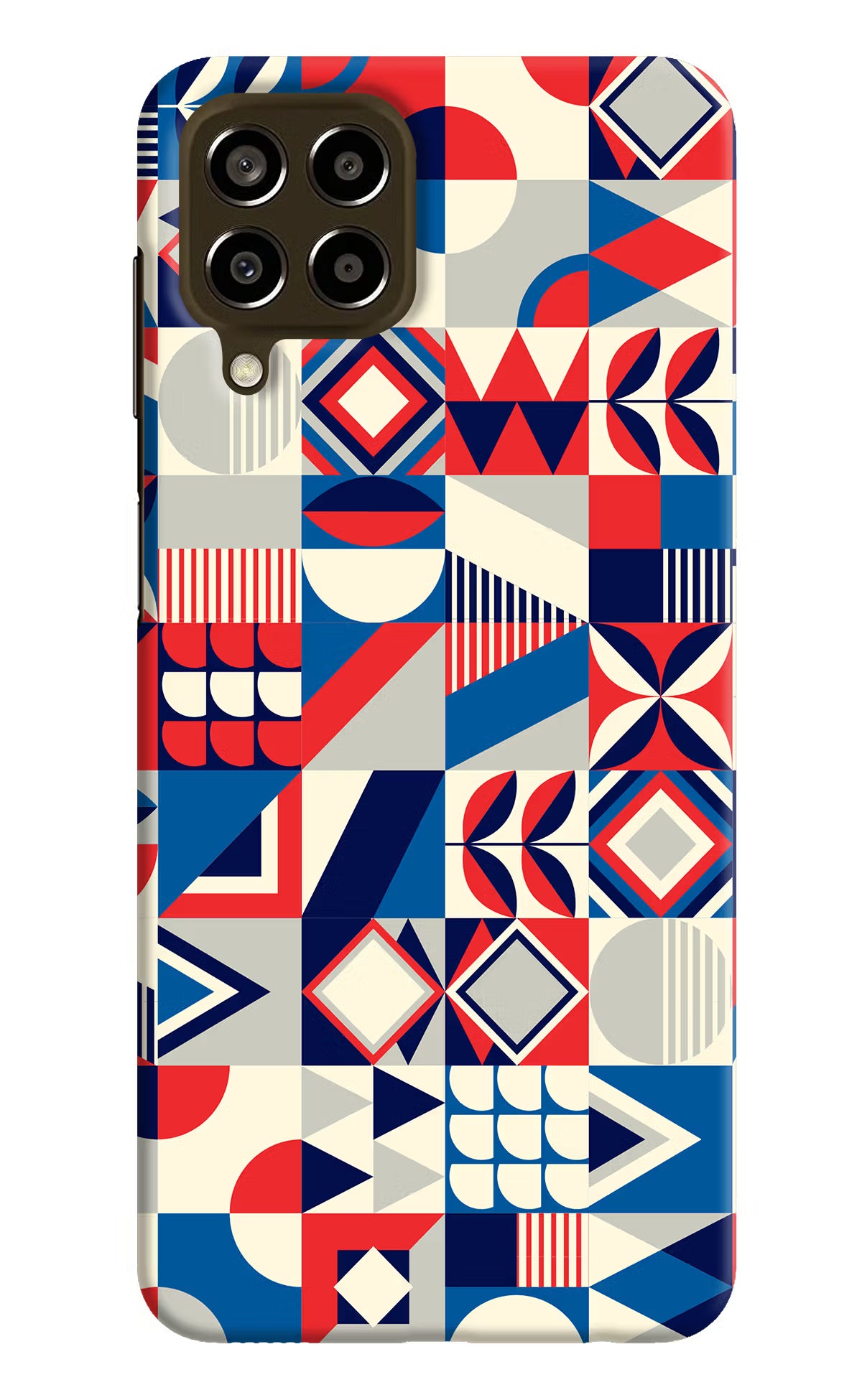 Colorful Pattern Samsung M33 5G Hard Case Back Cover by Casekaro