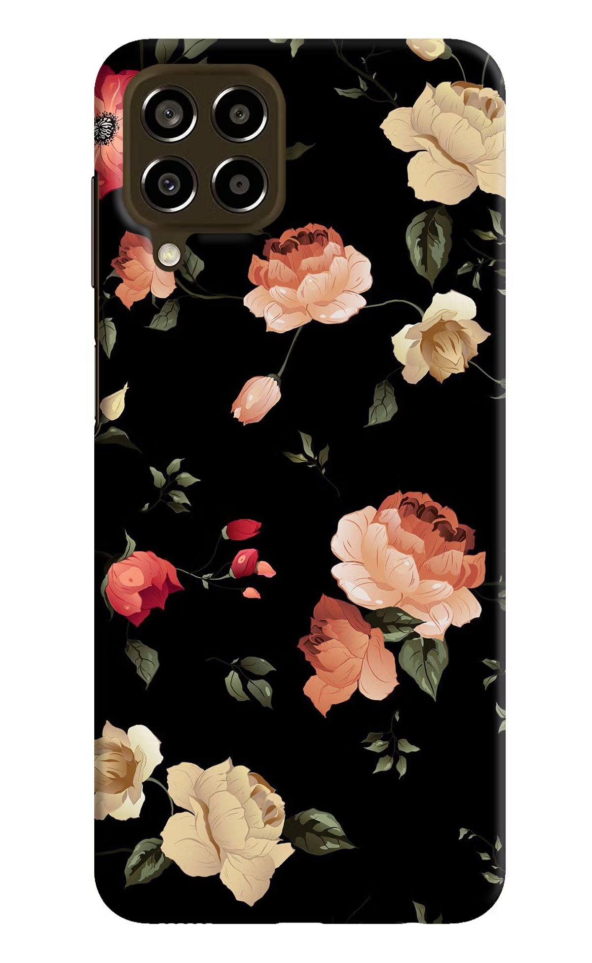 Flowers Samsung M33 5G Hard Case Back Cover by Casekaro