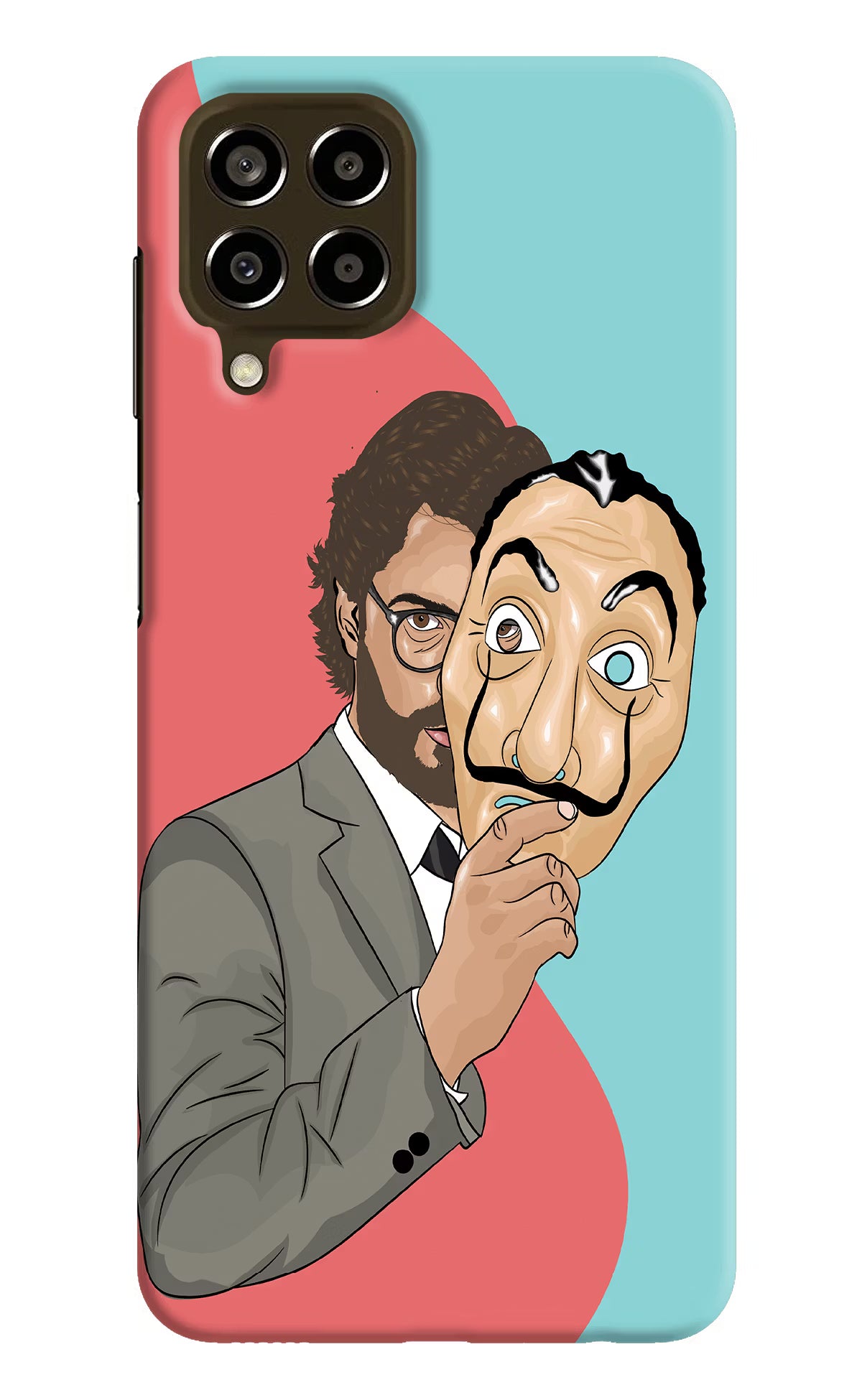 Professor Samsung M33 5G Hard Case Back Cover by Casekaro