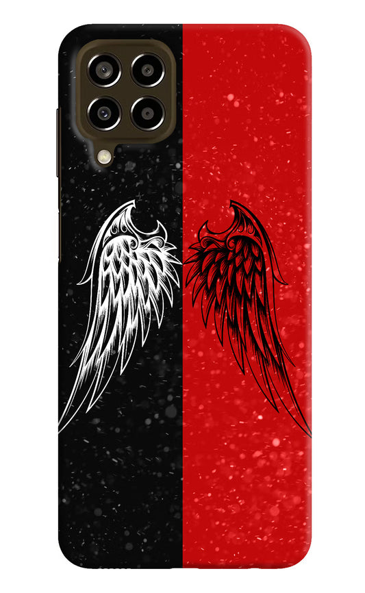 Wings Samsung M33 5G Hard Case Back Cover by Casekaro