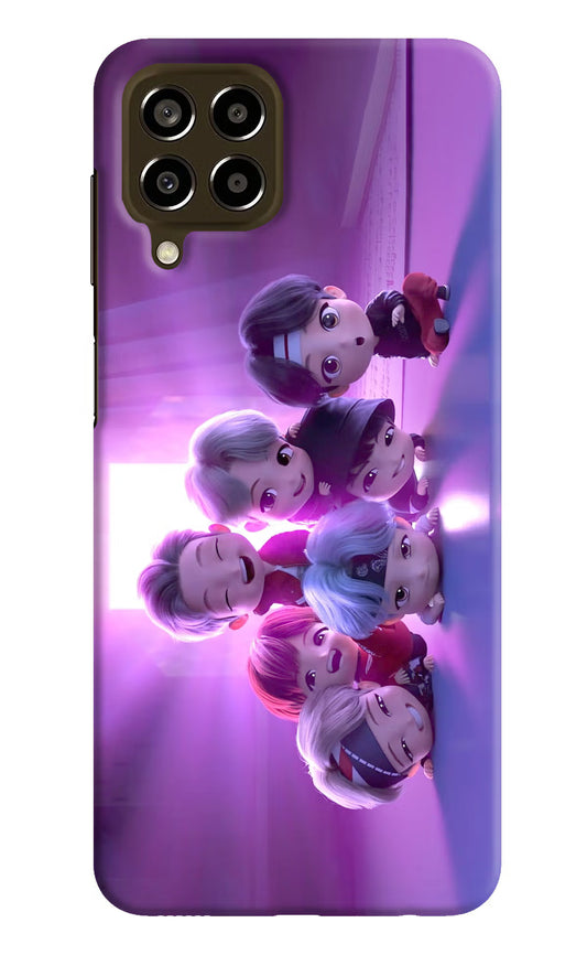 BTS Chibi Samsung M33 5G Hard Case Back Cover by Casekaro