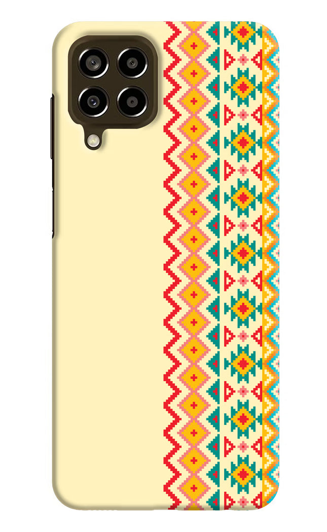Ethnic Seamless Samsung M33 5G Hard Case Back Cover by Casekaro