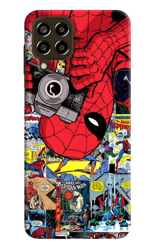 Spider Man Samsung M33 5G Hard Case Back Cover by Casekaro