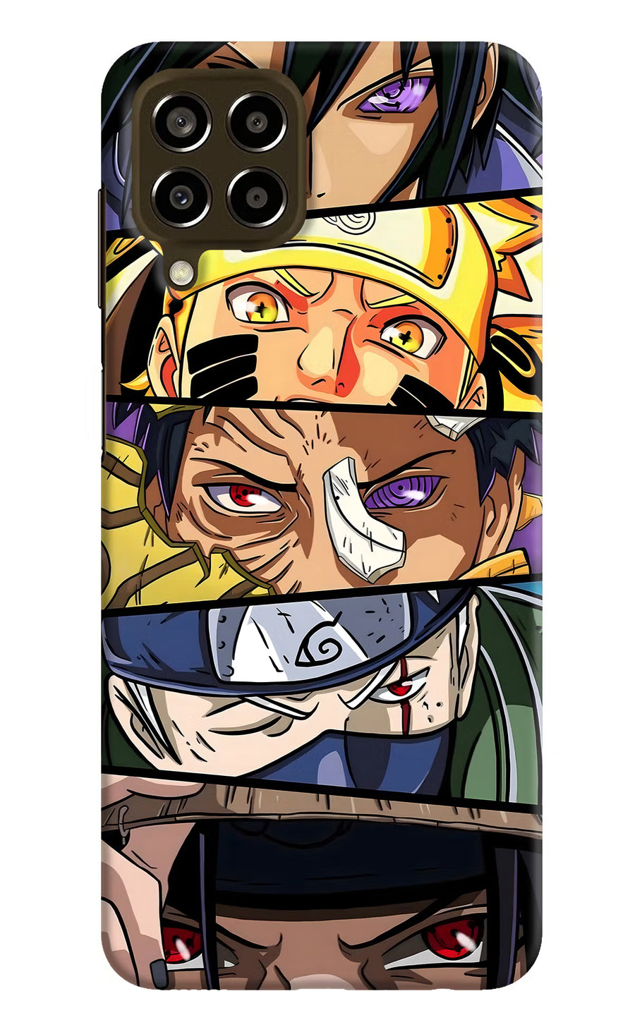 Naruto Character Samsung M33 5G Back Cover, Hard case
