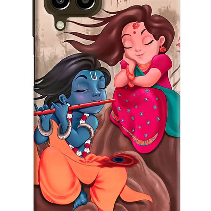Radhe Krishna Samsung M33 5G Hard Case Back Cover by Casekaro