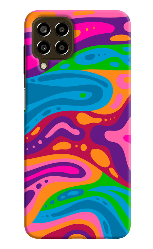 Trippy Pattern Samsung M33 5G Hard Case Back Cover by Casekaro