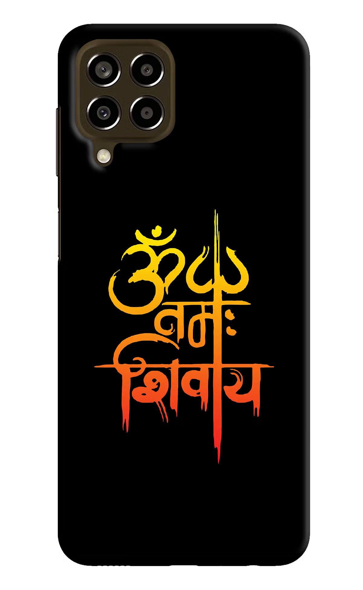 Om Namah Shivay Samsung M33 5G Hard Case Back Cover by Casekaro