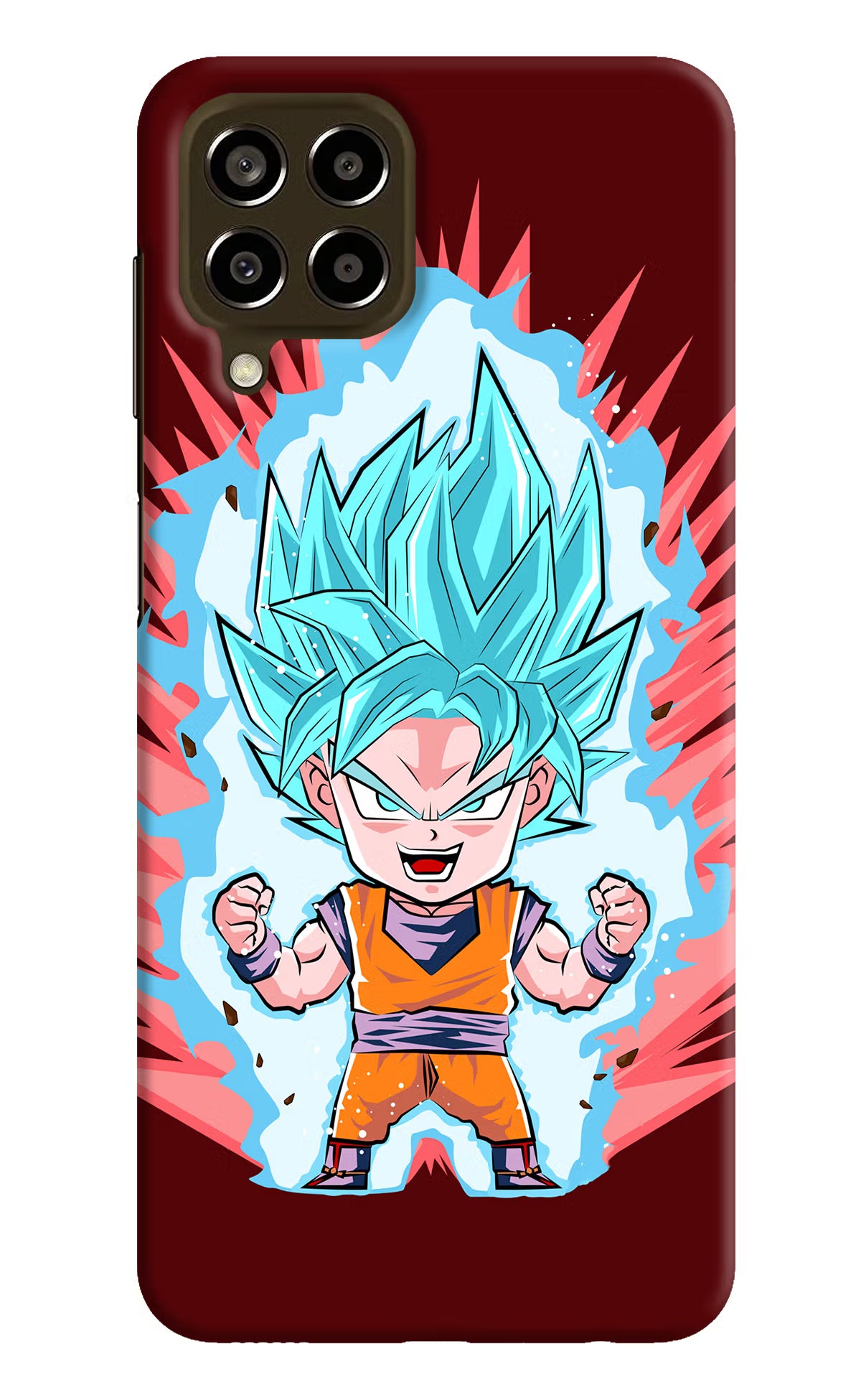 Goku Little Samsung M33 5G Hard Case Back Cover by Casekaro