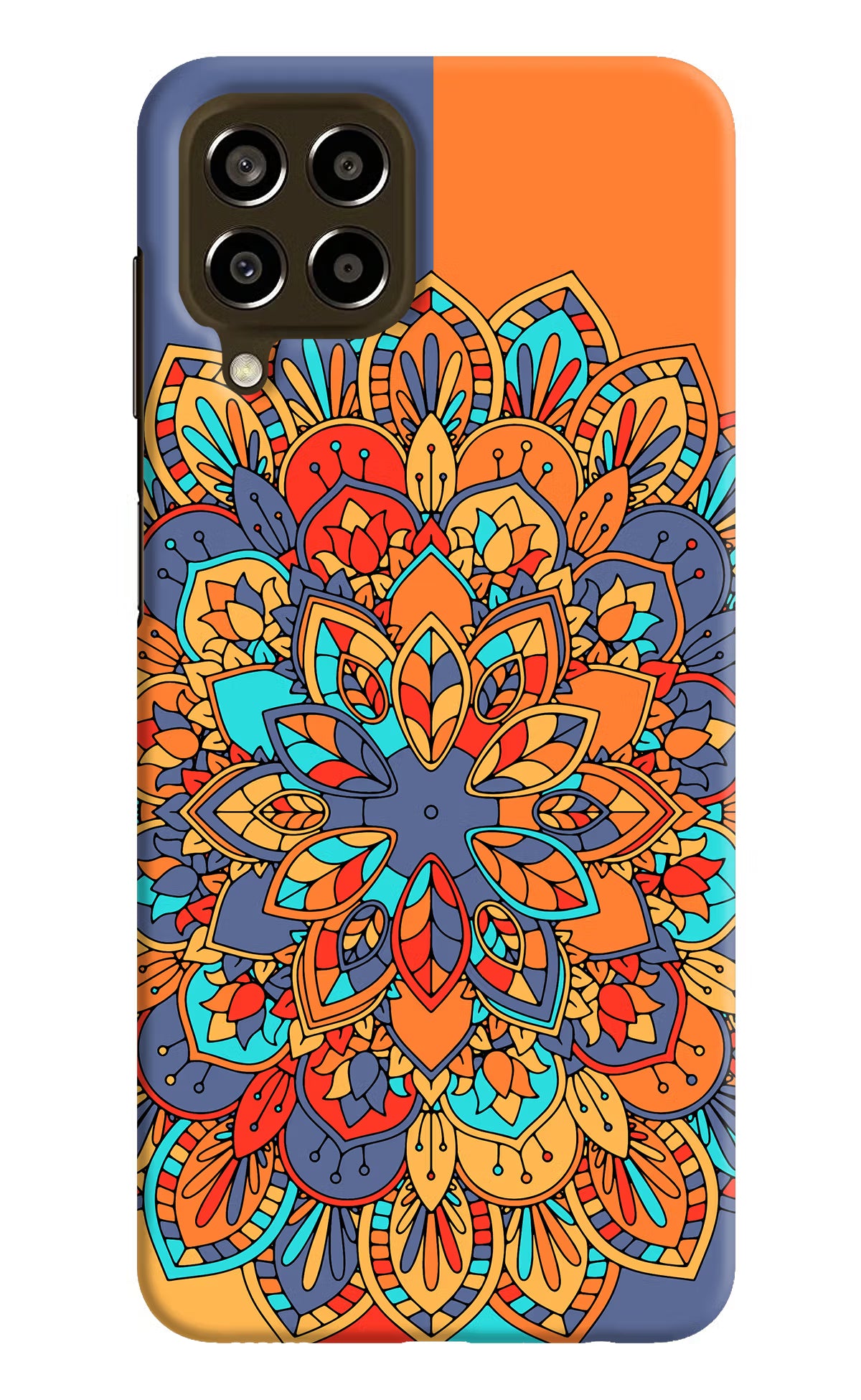 Color Mandala Samsung M33 5G Hard Case Back Cover by Casekaro