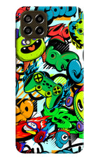 Game Doodle Samsung M33 5G Hard Case Back Cover by Casekaro