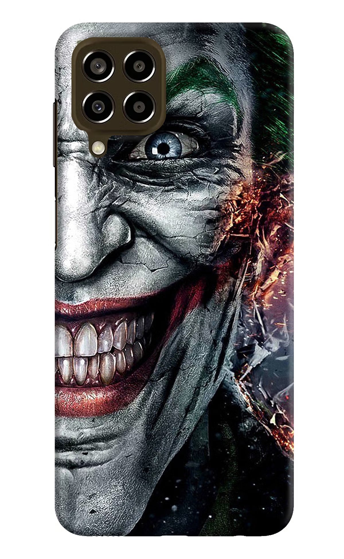 Joker Cam Samsung M33 5G Hard Case Back Cover by Casekaro