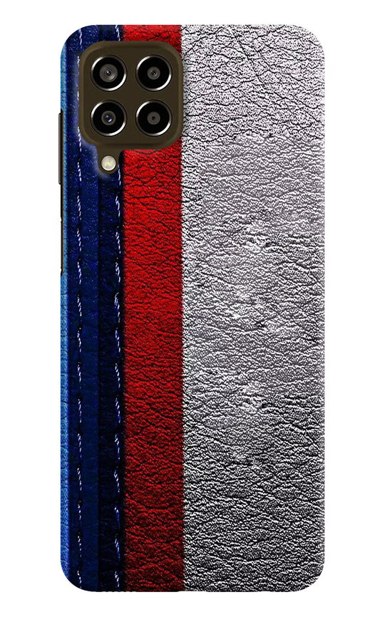 BMW Stripes Samsung M33 5G Hard Case Back Cover by Casekaro