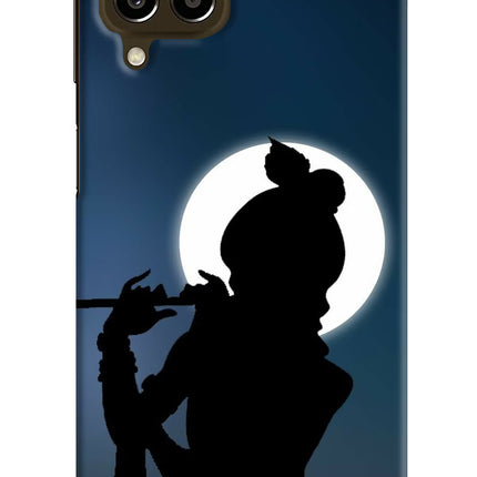 Shri Krishna Silhouette Samsung M33 5G Hard Case Back Cover by Casekaro