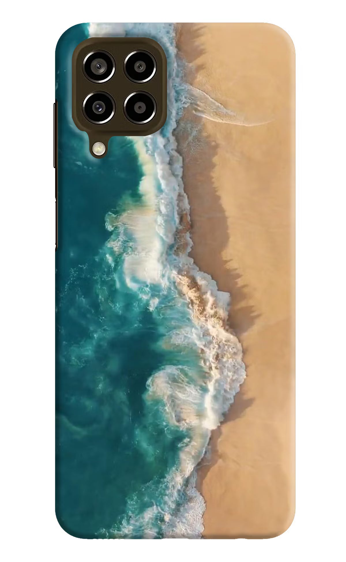 Ocean Beach Samsung M33 5G Hard Case Back Cover by Casekaro