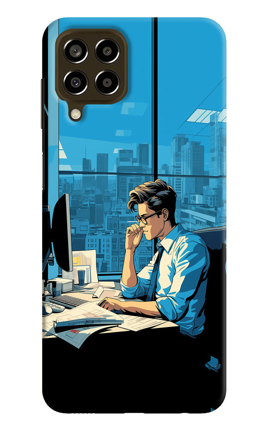 Focused Hustler (AI Generated) Samsung M33 5G Hard Case Back Cover by Casekaro