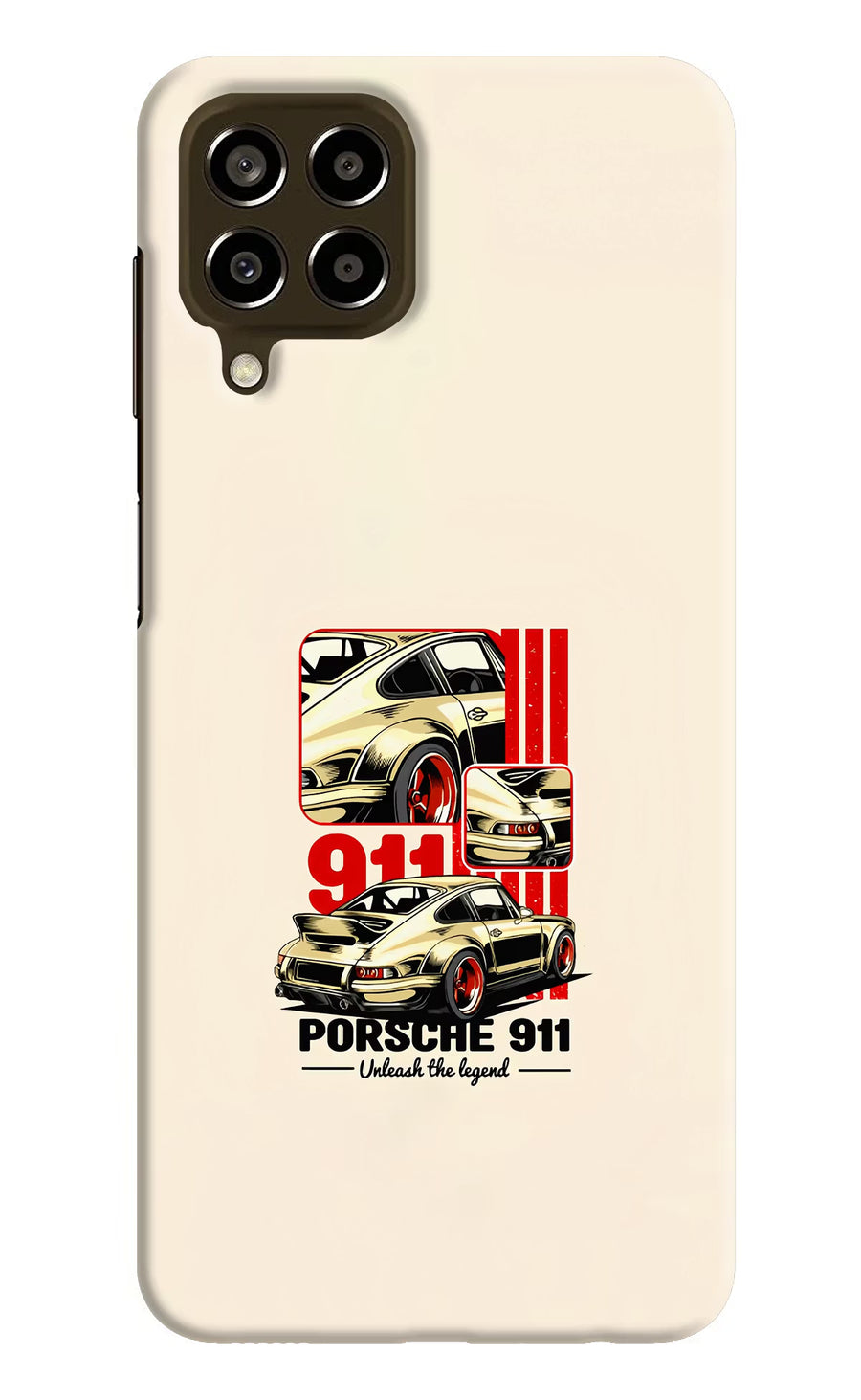Classic Porsche 911 Samsung M33 5G Back Cover, Hard case