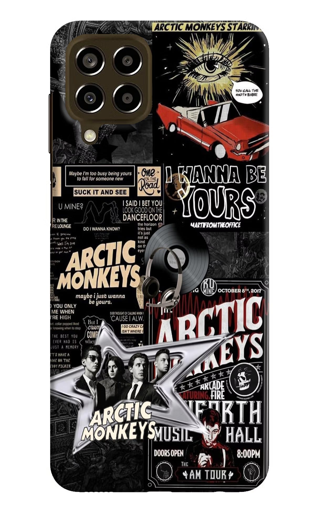 Arctic Monkeys Samsung M33 5G Hard Case Back Cover by Casekaro