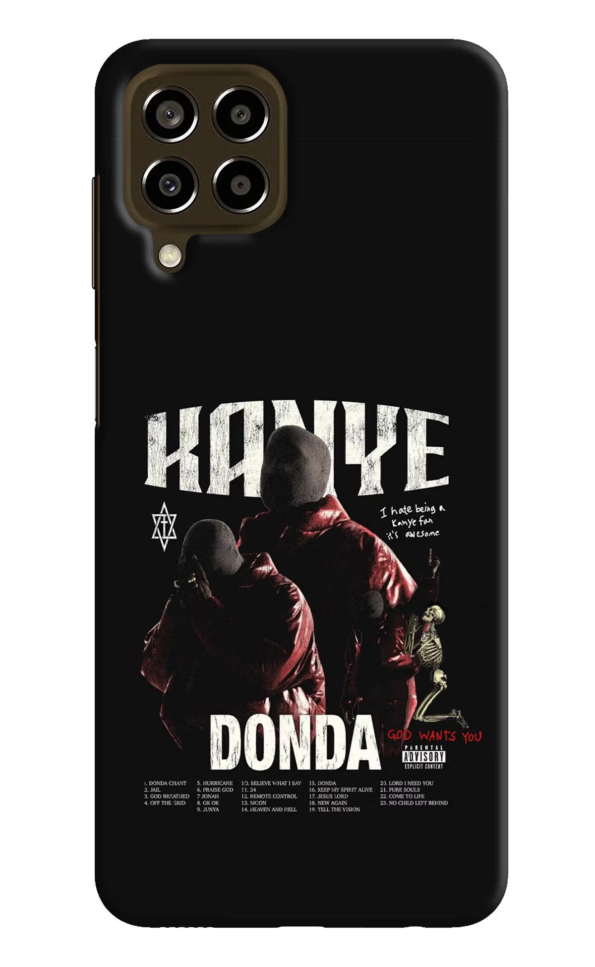 Donda Kanye West Samsung M33 5G Hard Case Back Cover by Casekaro
