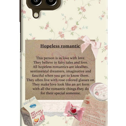Hopeless Romantic Samsung M33 5G Hard Case Back Cover by Casekaro