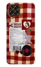 Queen of Disaster Samsung M33 5G Hard Case Back Cover by Casekaro