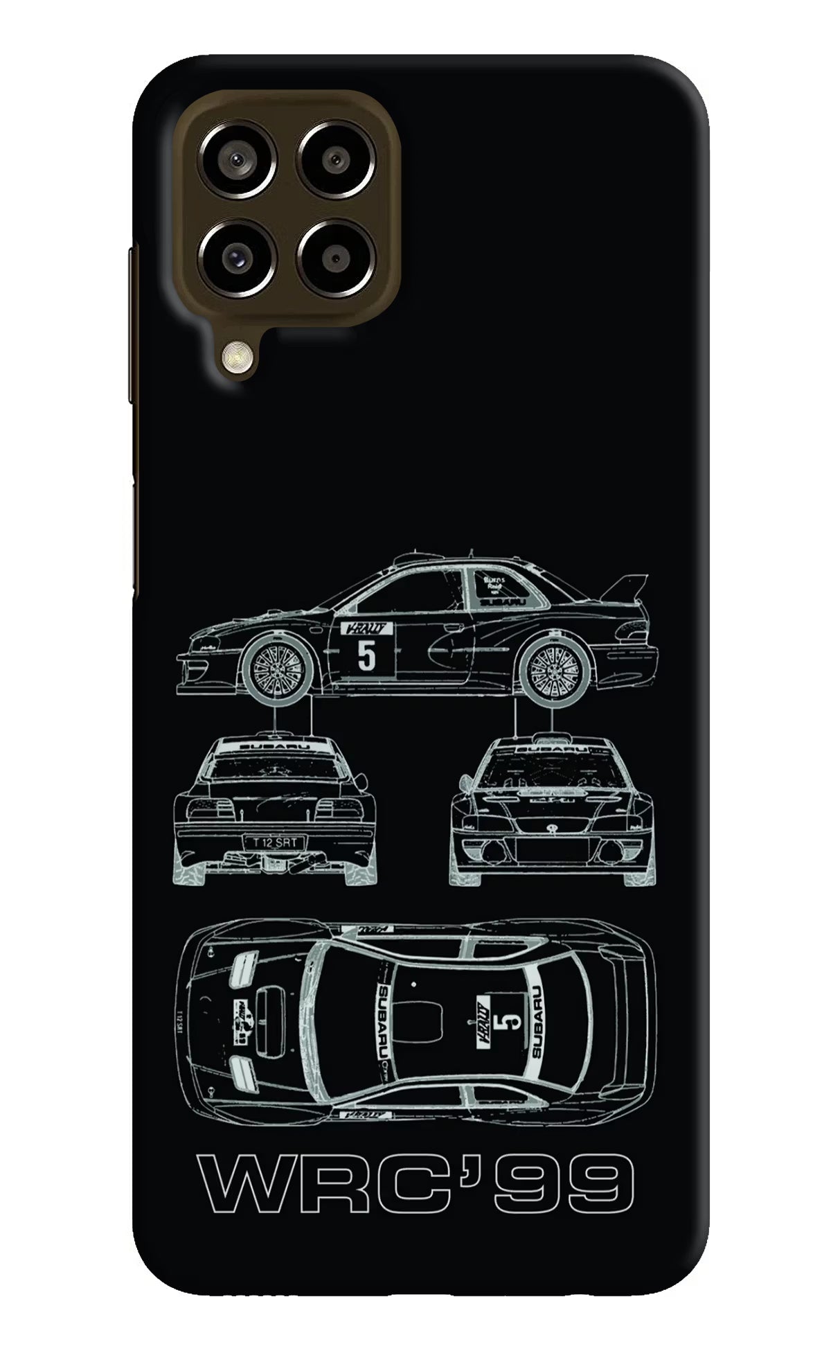 WRC'99 Samsung M33 5G Hard Case Back Cover by Casekaro