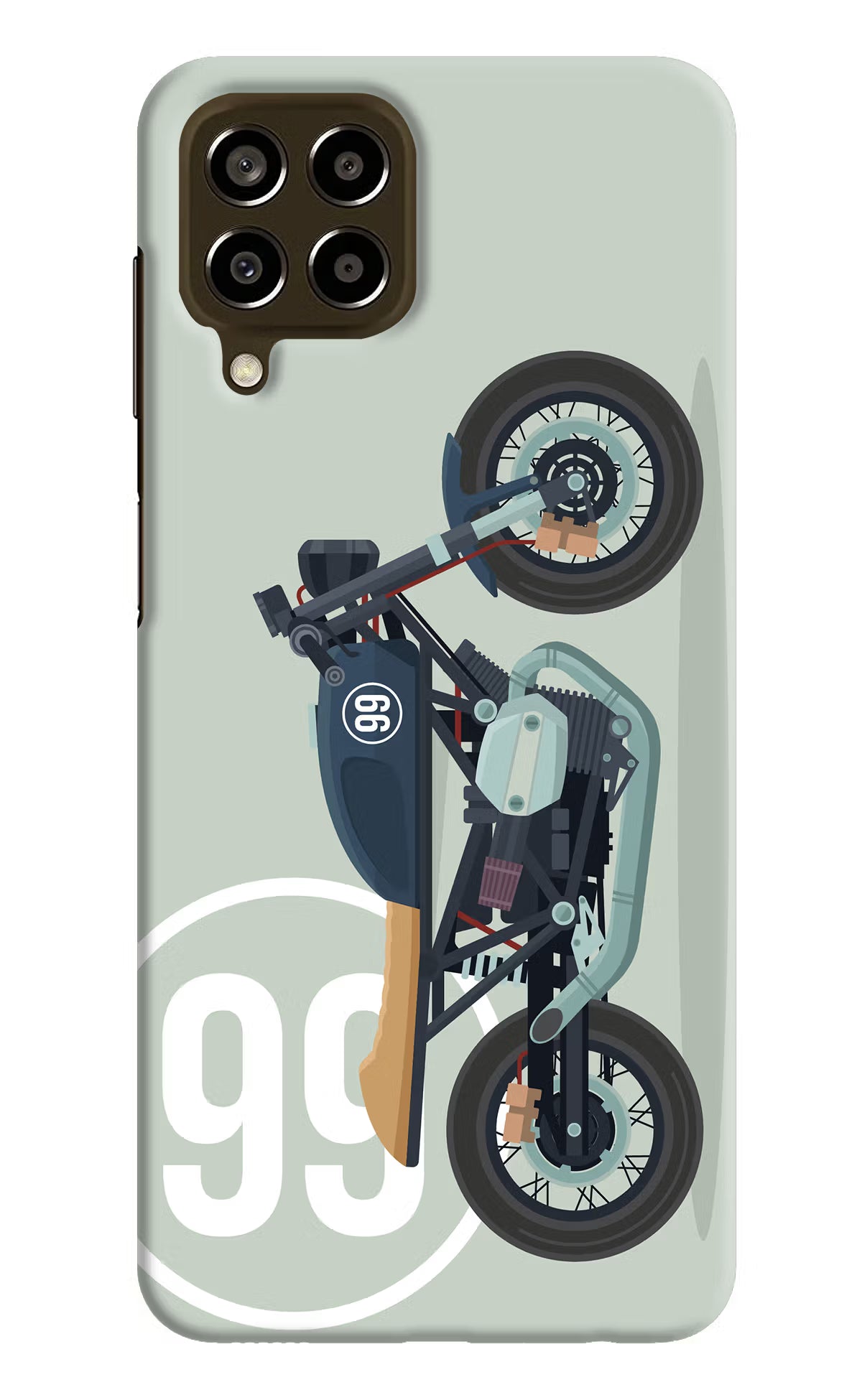 Classic Cafe Racer 99 Samsung M33 5G Hard Case Back Cover by Casekaro