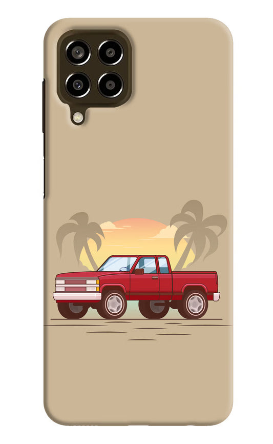 Desert Classic Drive Samsung M33 5G Hard Case Back Cover by Casekaro