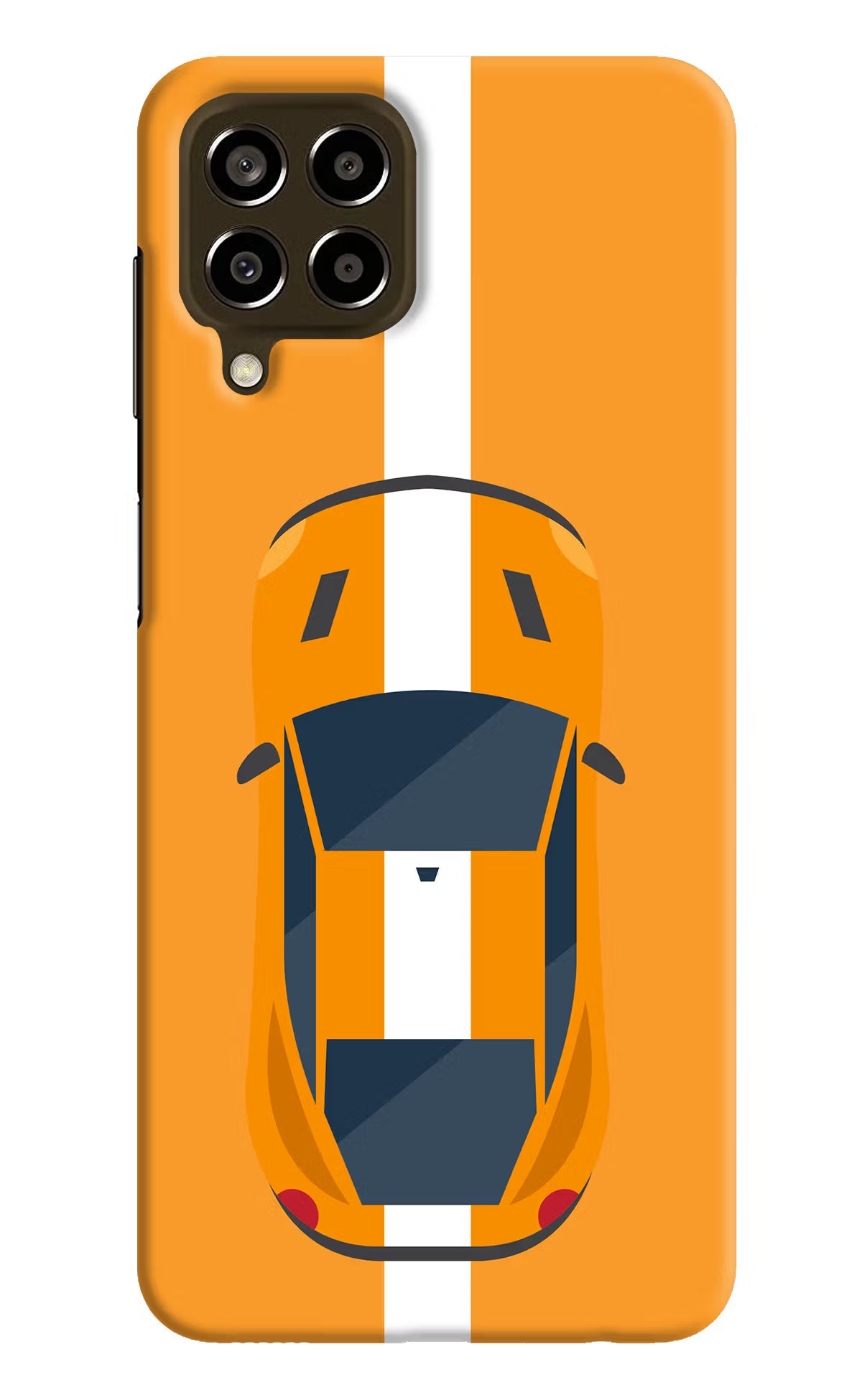 Highway Pursuit Samsung M33 5G Hard Case Back Cover by Casekaro