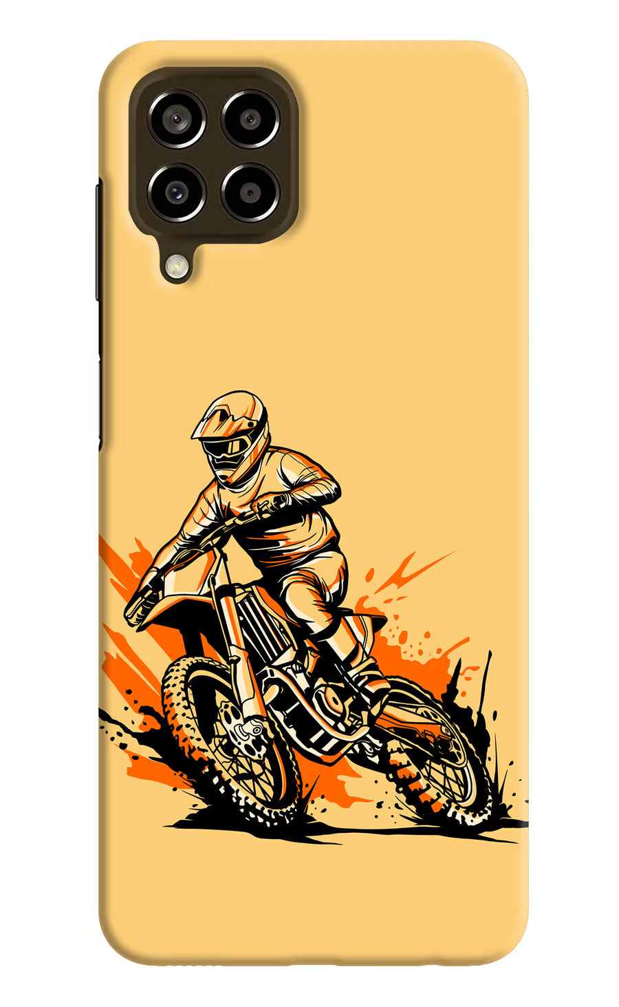 Off-Road Fury Samsung M33 5G Back Cover, Hard case
