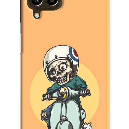 Undead Biker Samsung M33 5G Hard Case Back Cover by Casekaro