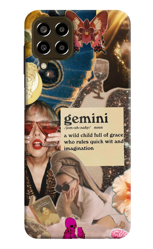 Gemini Zodiac Samsung M33 5G Hard Case Back Cover by Casekaro