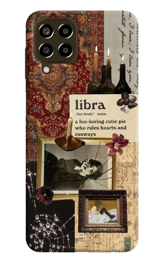 Libra Zodiac Samsung M33 5G Hard Case Back Cover by Casekaro