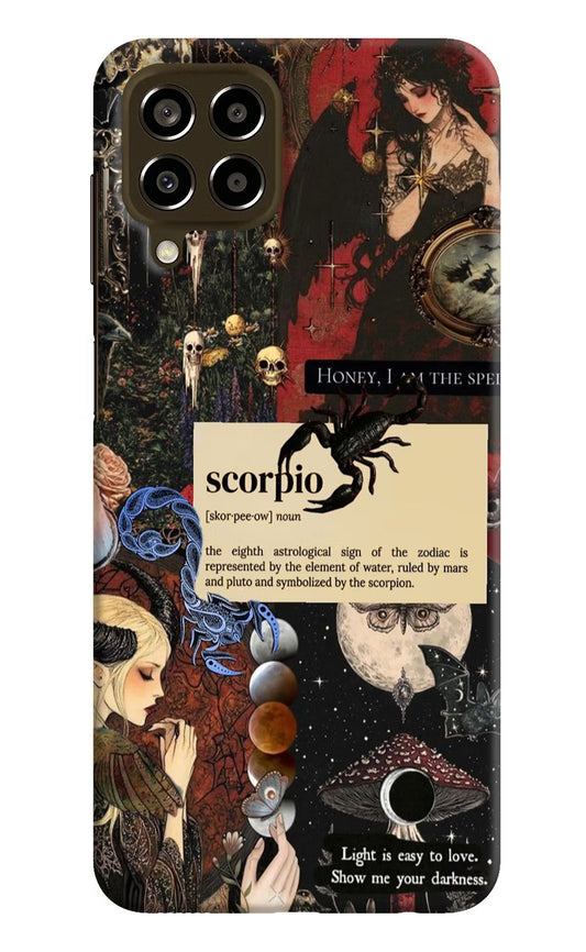 Scorpio Zodiac Samsung M33 5G Hard Case Back Cover by Casekaro
