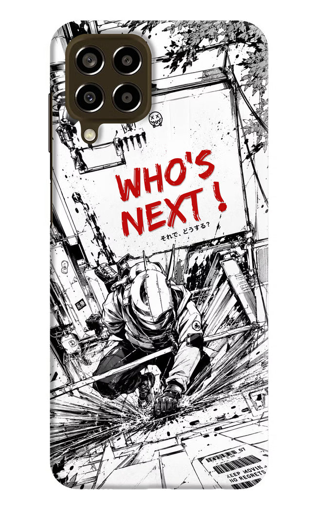 Who's Next Samsung M33 5G Hard Case Back Cover by Casekaro