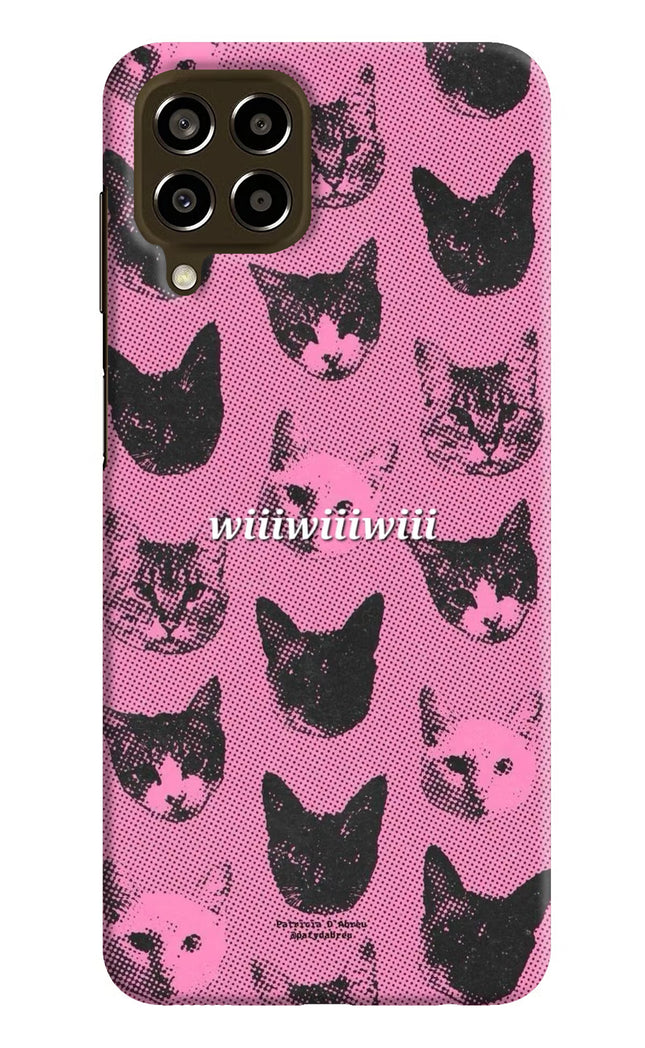 Pink Cats Samsung M33 5G Hard Case Back Cover by Casekaro