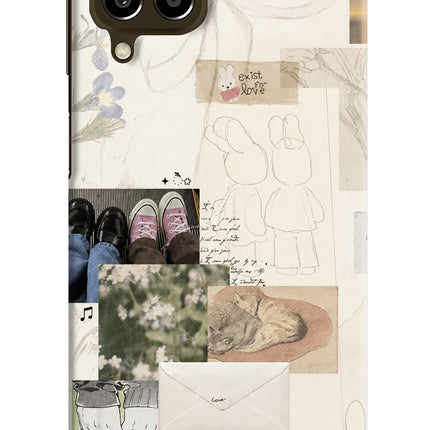 Soft Aesthetic Samsung M33 5G Hard Case Back Cover by Casekaro