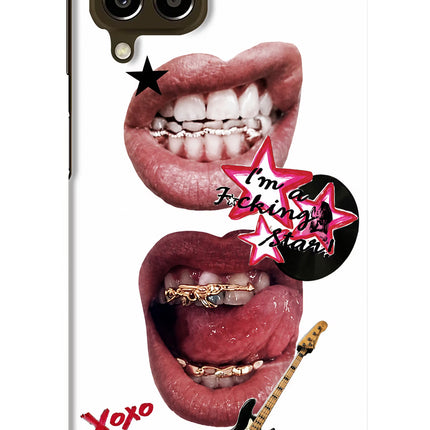 Rockstar Samsung M33 5G Hard Case Back Cover by Casekaro