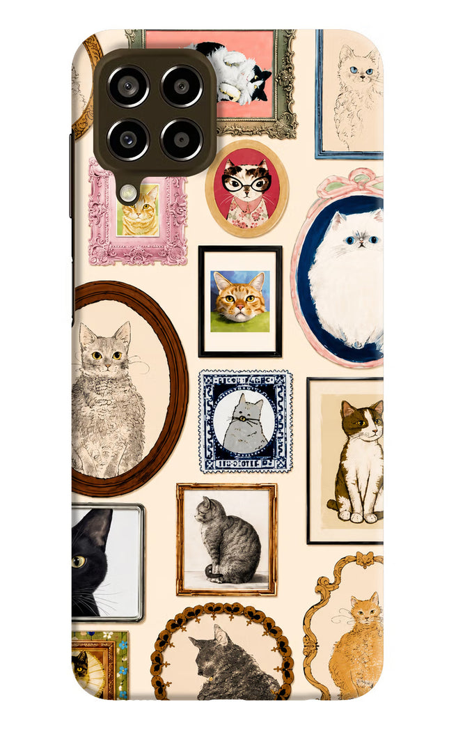 Mirror Cats Samsung M33 5G Hard Case Back Cover by Casekaro