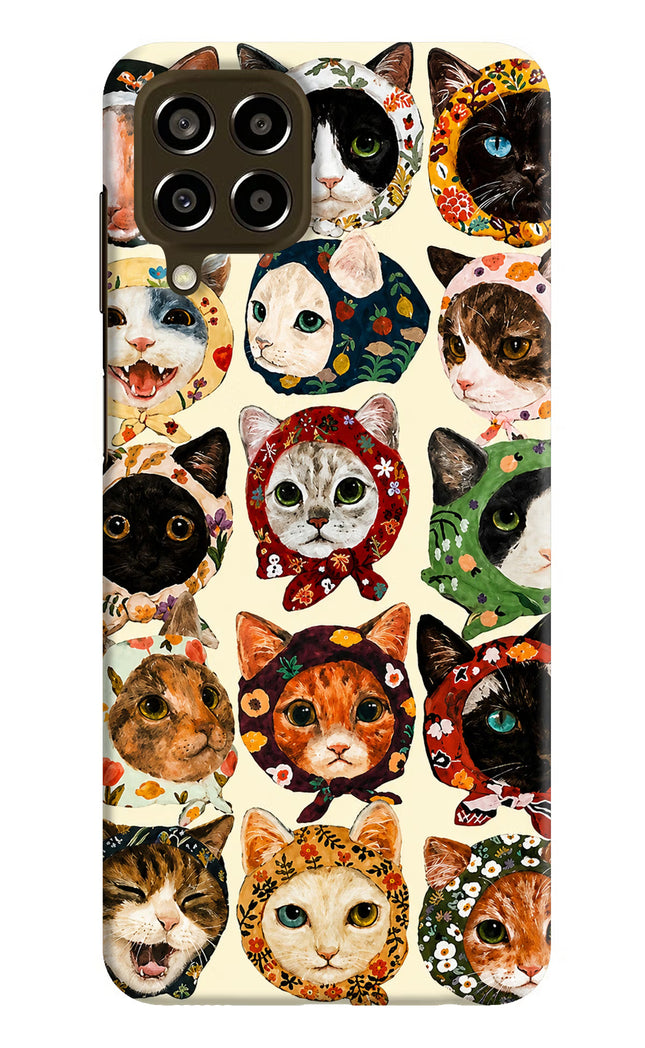 Cool Cat Samsung M33 5G Hard Case Back Cover by Casekaro
