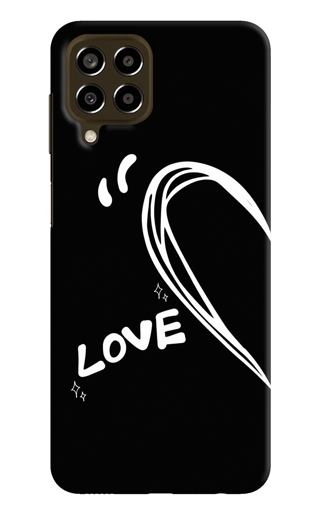 Love Line Samsung M33 5G Back Cover