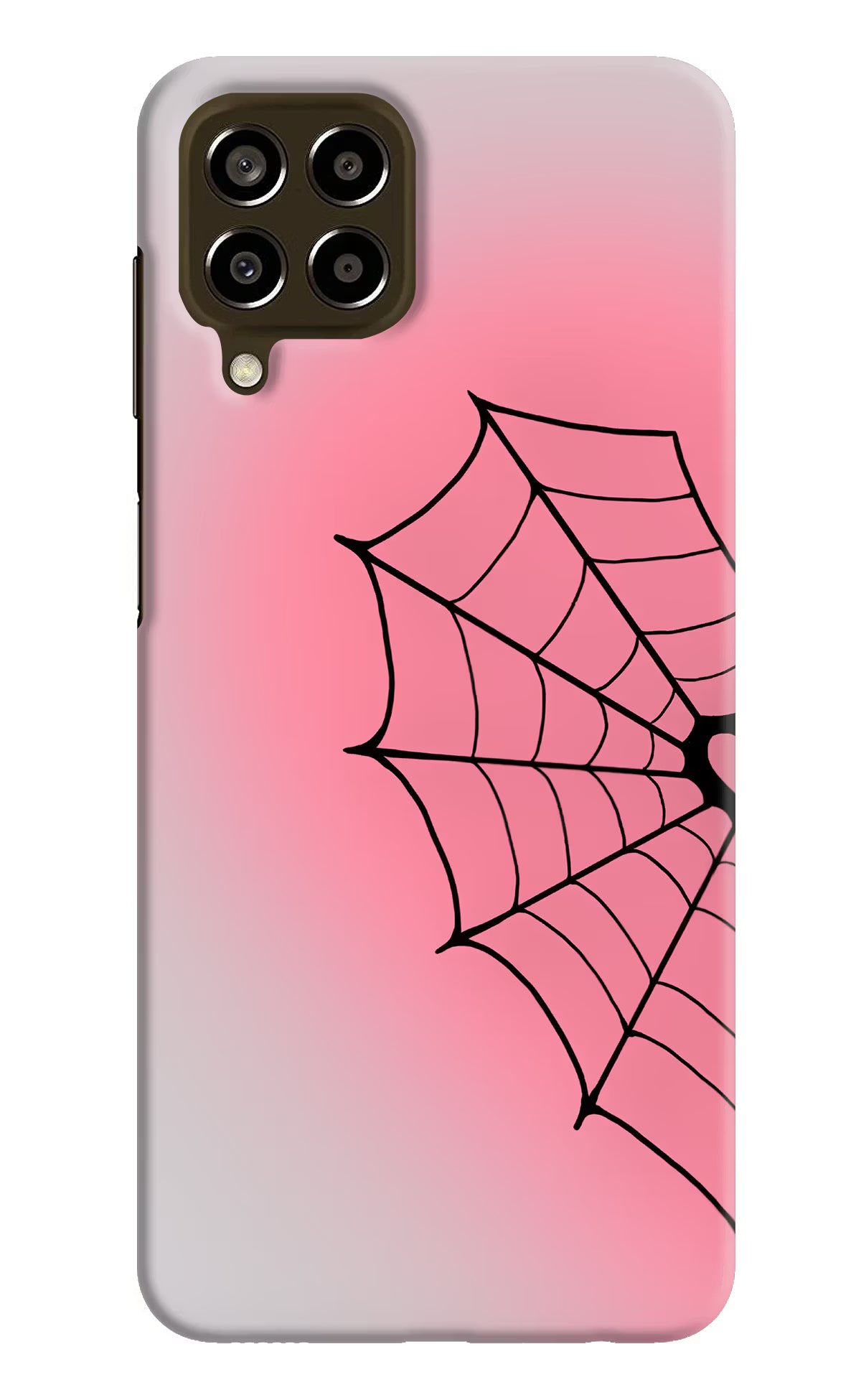 Pink Web Samsung M33 5G Back Cover