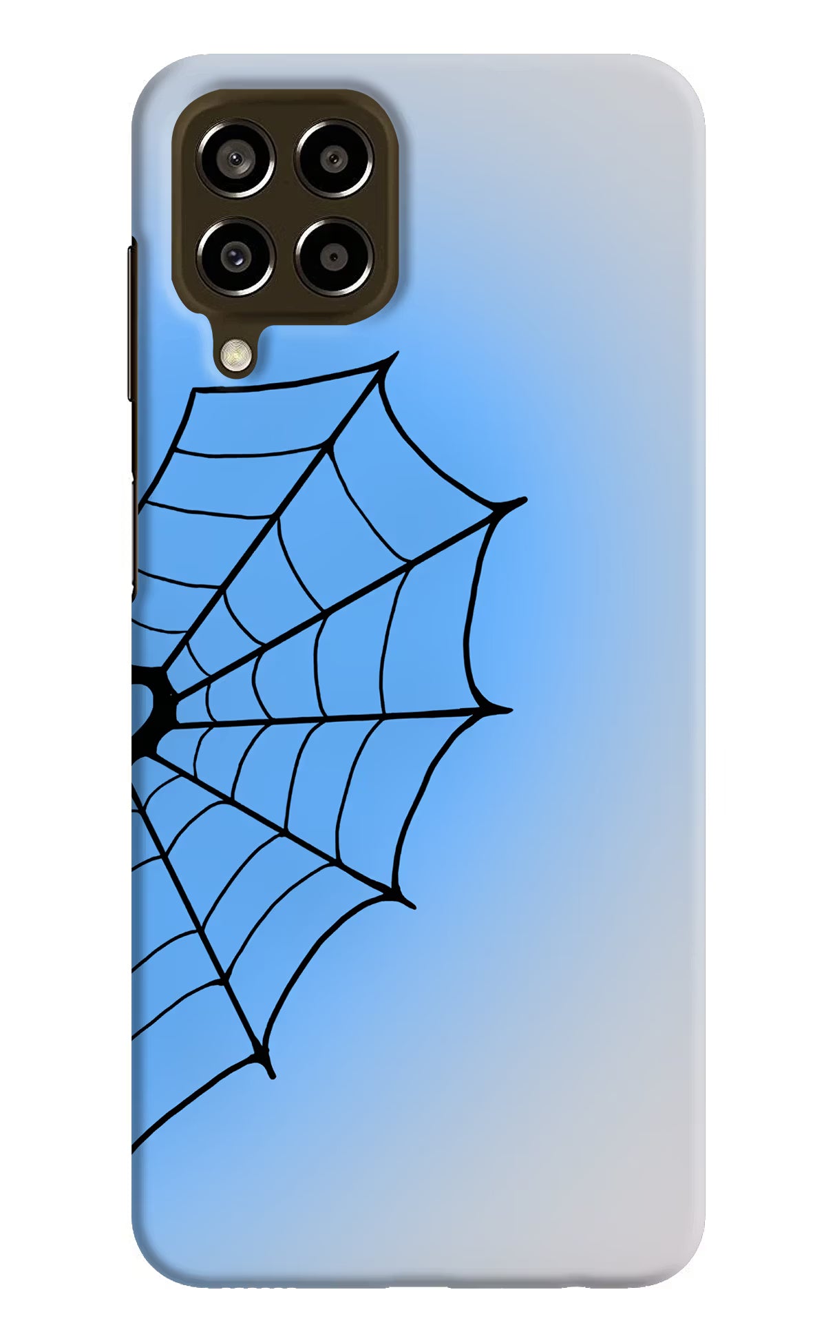 Blue Web Samsung M33 5G Back Cover