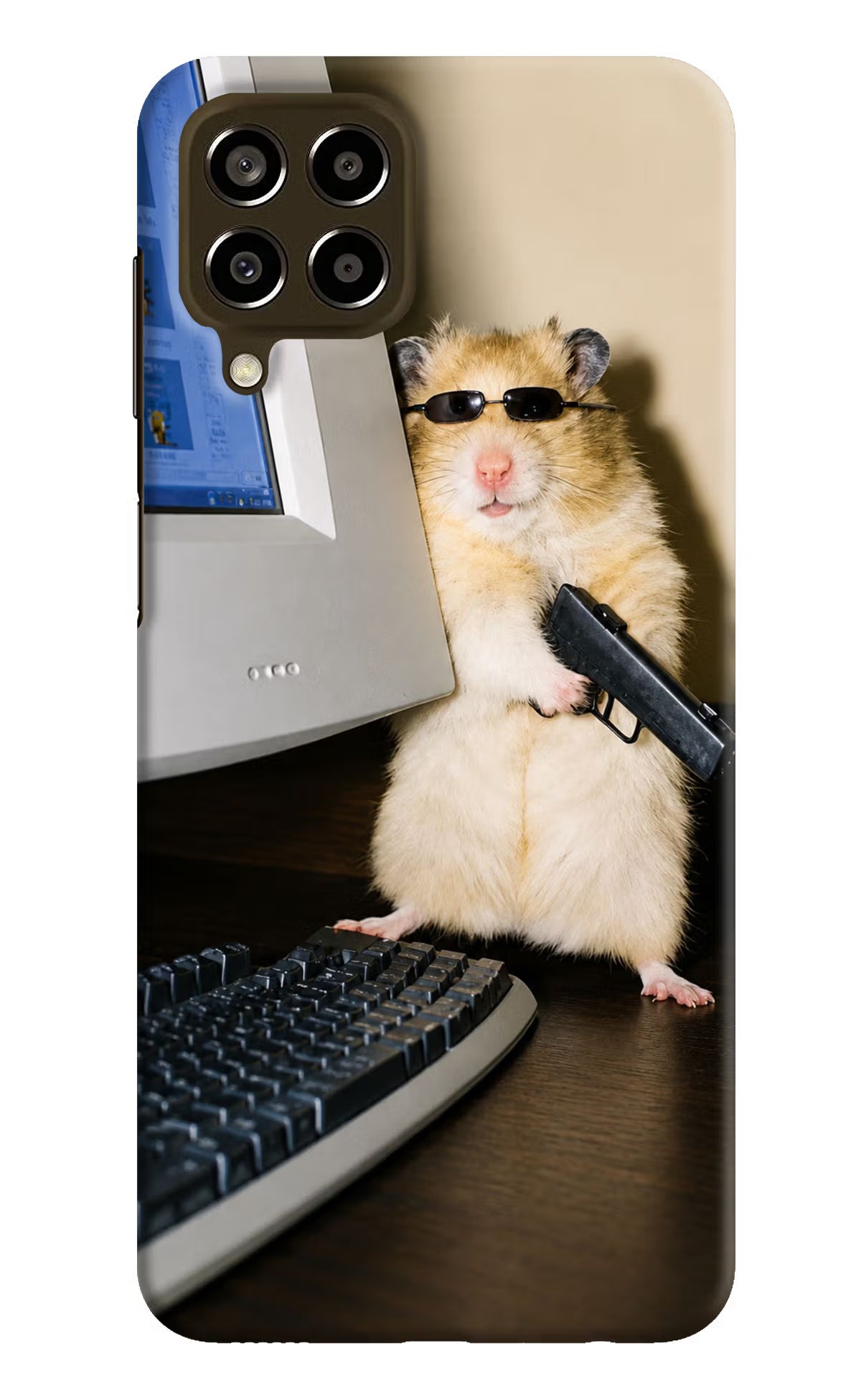 Hacker Hamster Samsung M33 5G Back Cover