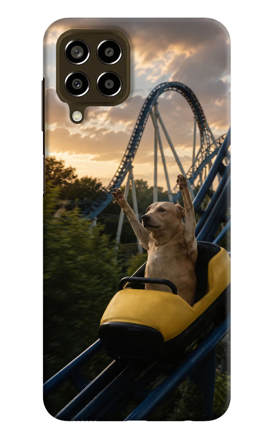 Rollercoaster Dog Samsung M33 5G Hard Case Back Cover by Casekaro