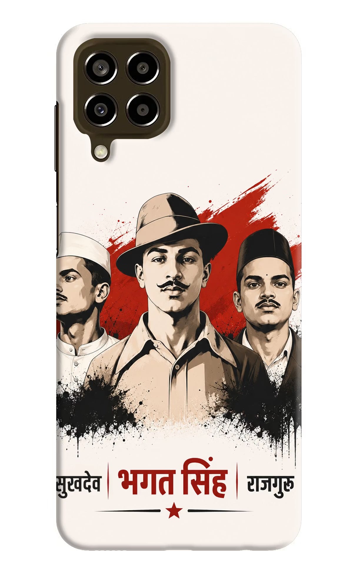 Sardar Patel Iron Will Samsung M33 5G Back Cover