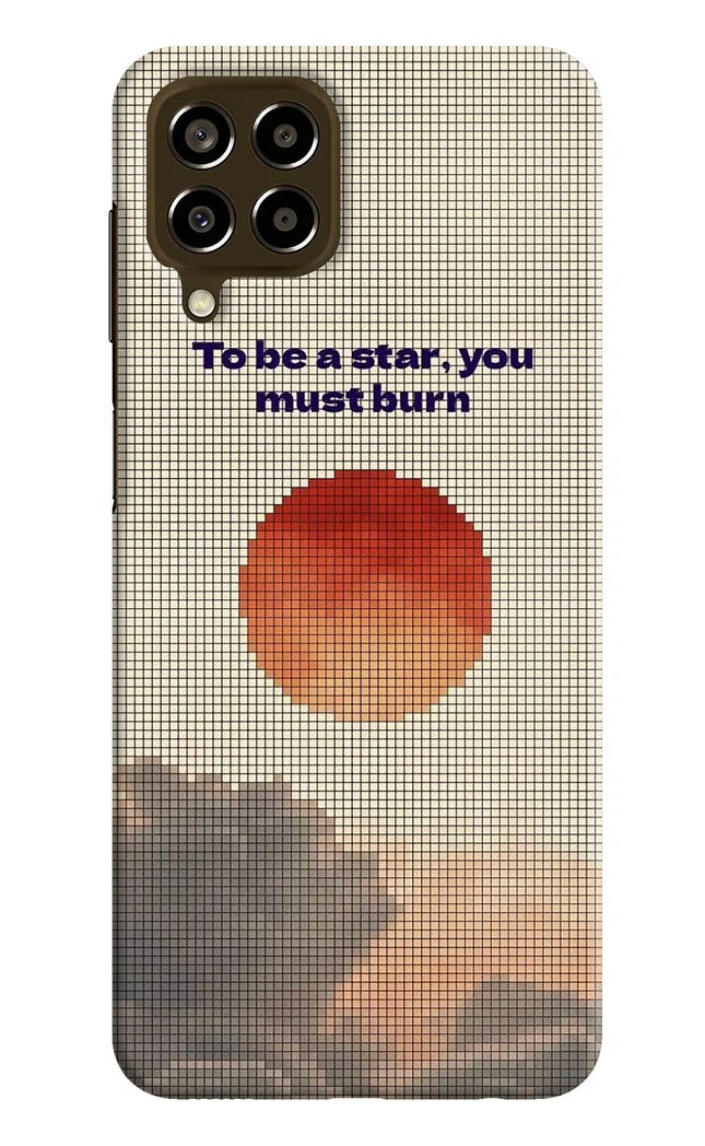 Pixel Sun Samsung M33 5G Hard Case Back Cover by Casekaro